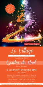 goûter de noël invitation 2015